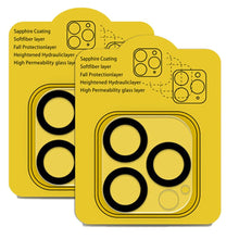 Load image into Gallery viewer, 3PCS HD Camera Lens Protector For  New iPhone 14 13 12 Pro MAX Tempered Glass Cover Anti-Spy Tempered Glass Film Camera Lens Protector Tempered Glass
