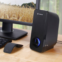 Load image into Gallery viewer, GOgroove SonaVERSE UB2 USB‑Powered 2‑Way Speakers (Blackout)
