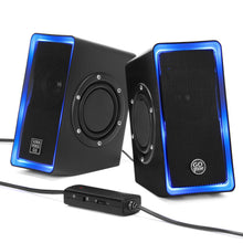 Load image into Gallery viewer, GOgroove SonaVERSE O2i USB‑Powered LED Speaker Driver 2.0 – 14 W Peak
