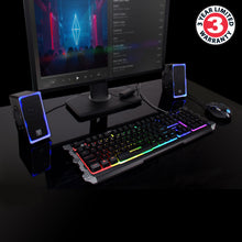 Load image into Gallery viewer, GOgroove SonaVERSE O2i USB‑Powered LED Speaker Driver 2.0 – 14 W Peak
