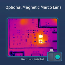 Load image into Gallery viewer, TOOLTOP T7 256*192 Android Type-C Thermal Imager 25Hz Mobile Thermal Imaging Camera for Solar Panel Power Device Fault Detect

