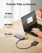Load image into Gallery viewer, Anker USB-C Hub 565 – 11-in-1 Laptop Docking Station with Dual Monitor Support
