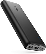 Load image into Gallery viewer, Anker PowerCore 20000 mAh | High‑Capacity Portable Charger | Black
