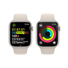 Load image into Gallery viewer, Apple Watch Series 9 (2023) – 45mm GPS Wi-Fi – Aluminum Case with Black Sport Band
