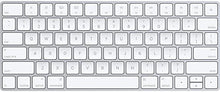 Load image into Gallery viewer, New Open Box Apple Magic Keyboard 2 Rechargeable Bluetooth Wireless A1644 MLA22LL/A
