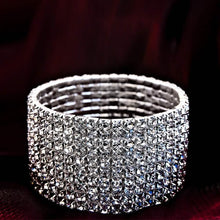 Load image into Gallery viewer, Swarovski Power Collection 10-Tier Elements Bracelet
