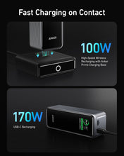 Load image into Gallery viewer, Anker Prime 27,650mAh Power Bank (250W) and 100W Charging Base
