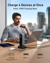 Load image into Gallery viewer, Anker Prime 27,650mAh Power Bank (250W) and 100W Charging Base

