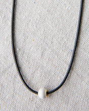 Load image into Gallery viewer, Pearl and Cord Necklace
