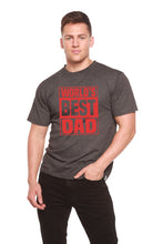 Load image into Gallery viewer, World's Best Dad Men's Bamboo Viscose/Organic Cotton Short Sleeve Graphic T-Shirt
