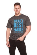 Load image into Gallery viewer, World's Best Farter Men's Bamboo Viscose/Organic Cotton Short Sleeve Graphic T-Shirt
