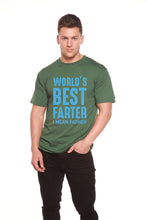 Load image into Gallery viewer, World's Best Farter Men's Bamboo Viscose/Organic Cotton Short Sleeve Graphic T-Shirt
