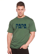 Load image into Gallery viewer, PAPA Men's Bamboo Viscose/Organic Cotton Short Sleeve Graphic T-Shirt
