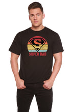 Load image into Gallery viewer, Super Dad Men's Bamboo Viscose/Organic Cotton Short Sleeve Graphic T-Shirt
