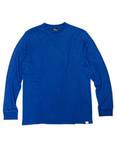 Load image into Gallery viewer, New Men's Bamboo Viscose/Organic Cotton Long Sleeve T-Shirt with Pocket
