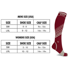 Load image into Gallery viewer, 6-Pairs: Pain Relief Support Everyday Wear Striped Ankle And Knee-High Compression Socks
