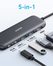 Load image into Gallery viewer, Refurbished Anker <b>332</b> USB-C Hub (5-in-1)
