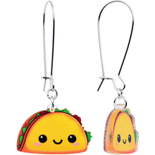 Load image into Gallery viewer, Acrylicious Taco Dangle Earrings by Onyx O
