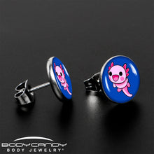 Load image into Gallery viewer, Adorable Axolotl Stud Earrings by Onyx O
