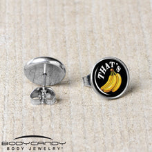 Load image into Gallery viewer, That is Bananas Stud Earrings by Onyx O

