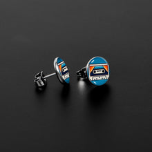 Load image into Gallery viewer, Retro Cassette Tape Stud Earrings by Onyx O
