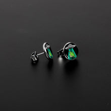 Load image into Gallery viewer, Alien UFO Dinosaur Abduction Stud Earrings Set by Onyx O

