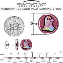 Load image into Gallery viewer, Disco Spirit Ghost Stud Earrings by Onyx O

