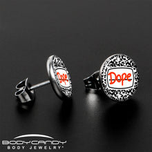 Load image into Gallery viewer, Dope Composition Notebook Stud Earrings by Onyx O
