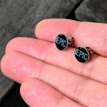 Load image into Gallery viewer, Epic Blue Stud Earrings
