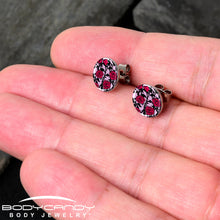 Load image into Gallery viewer, Blossom Creation Floral Love of Roses Stud Earrings by Onyx O

