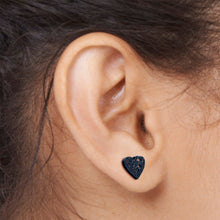 Load image into Gallery viewer, Glitter Heartbreaker Broken Heart Stud Earrings
