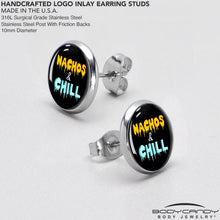 Load image into Gallery viewer, Nachos and Chill Stud Earrings by Onyx O
