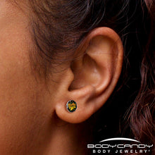Load image into Gallery viewer, Nacho Type Stud Earrings by Onyx O
