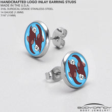Load image into Gallery viewer, Oh My Otters Animal Stud Earrings by Onyx O
