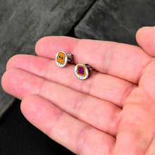 Load image into Gallery viewer, PB and J Peanut Butter and Jelly Sandwich Stud Earrings by Onyx O
