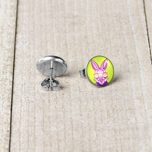 Load image into Gallery viewer, Cool Shades Bunny Stud Earrings by Onyx O
