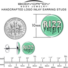 Load image into Gallery viewer, RIZZ Stud Earrings by Onyx O
