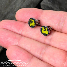 Load image into Gallery viewer, RIZZ GOD Stud Earrings by Onyx O

