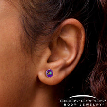 Load image into Gallery viewer, Colorful Lighting SLAY Stud Earrings by Onyx O
