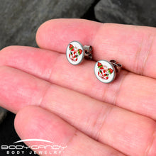 Load image into Gallery viewer, Stawberry Cow Stud Earrings by Onyx O

