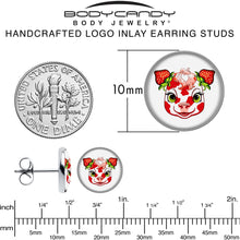 Load image into Gallery viewer, Stawberry Cow Stud Earrings by Onyx O
