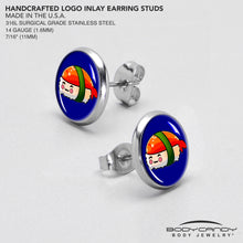 Load image into Gallery viewer, Sushi Stud Earrings by Onyx O
