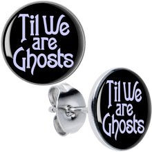 Load image into Gallery viewer, Til We are Ghosts Stud Earrings by Onyx O
