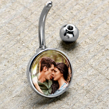Load image into Gallery viewer, Custom Photo Belly Ring
