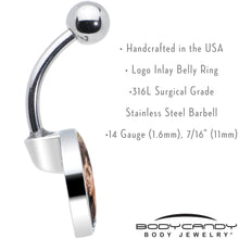 Load image into Gallery viewer, Custom Photo Belly Ring
