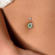 Load image into Gallery viewer, Third Eye Cute Alien Belly Ring
