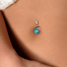 Load image into Gallery viewer, Floral Hello Summer Belly Ring
