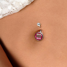 Load image into Gallery viewer, Bah Humbug Holiday Grouch Belly Ring by Onyx O
