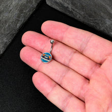 Load image into Gallery viewer, Retro Cassette Tape Belly Ring by Onyx O
