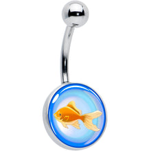 Load image into Gallery viewer, Gold Fish Belly Ring by Onyx O

